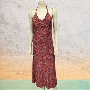 GAP Strappy Halter Maxi Dress